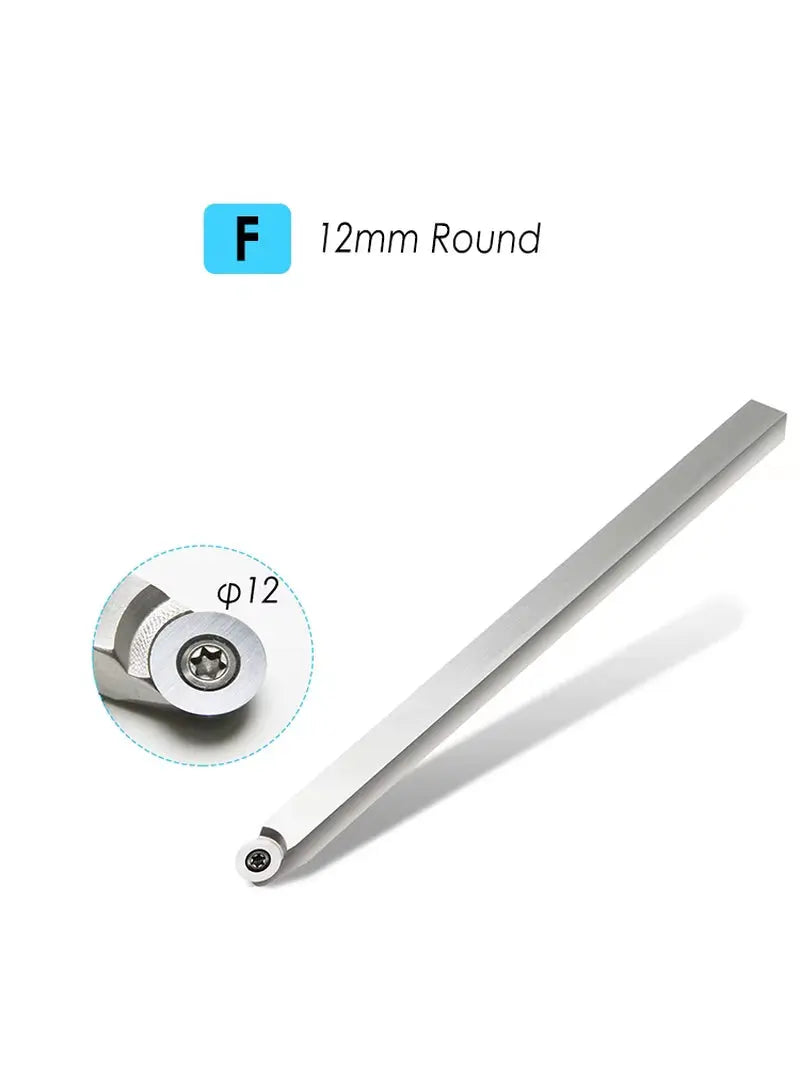 Carbide Insert Cutter Woodturning Tool Swan Neck Wood Turning Chisel Blade & Aluminum Handle for Woodworking Lathe Machine