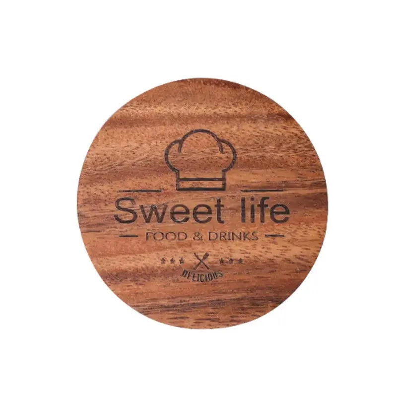 1Pc Wood Coaster Square round Mug Coasters Coffee Tea Cup Mats Table Mat Pad Wooden Drink Coasters Placemats Table Accessories