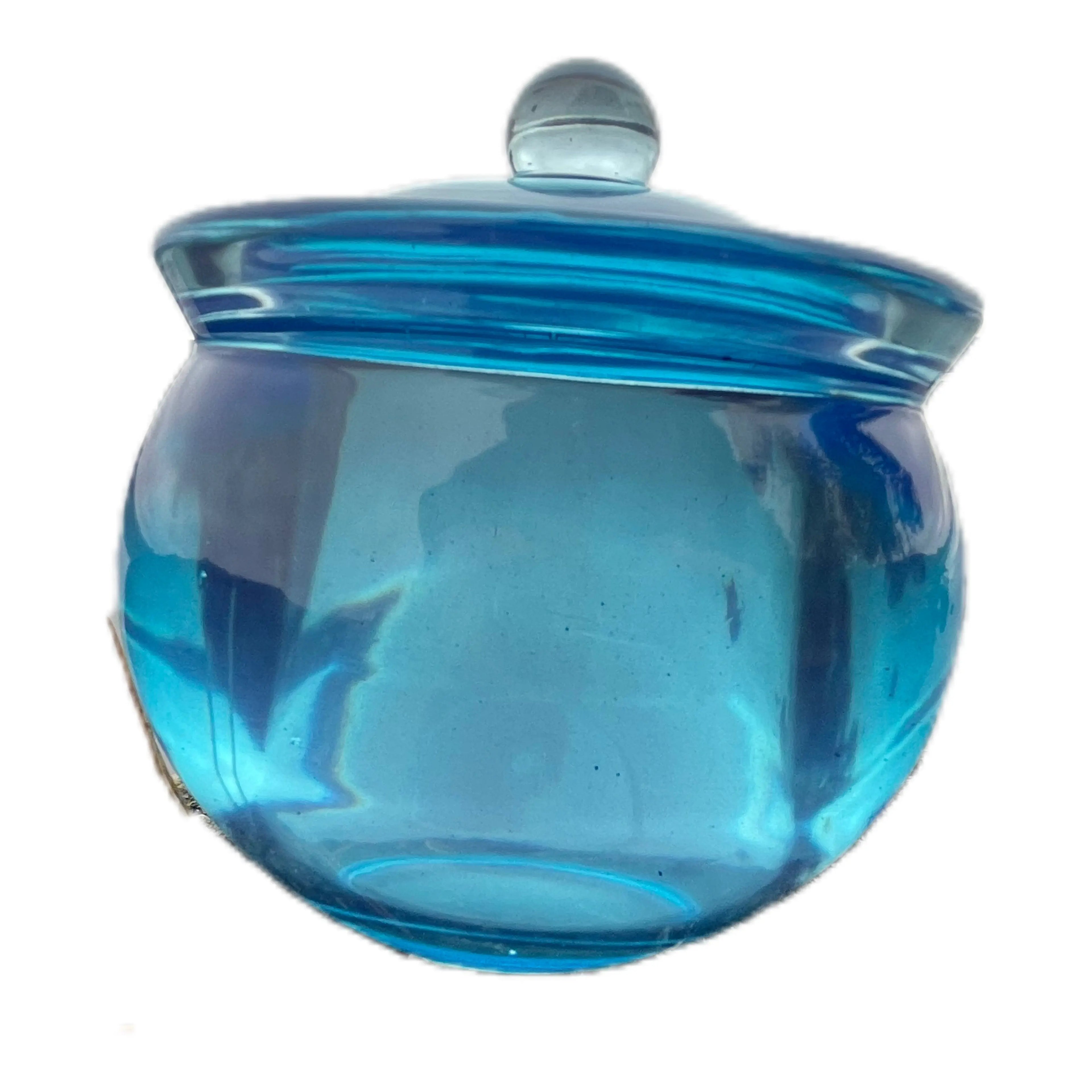 Elegant oppbevaring | Utsøkt håndlaget Epoxy Krukke med lokk Epoxy-Crafts