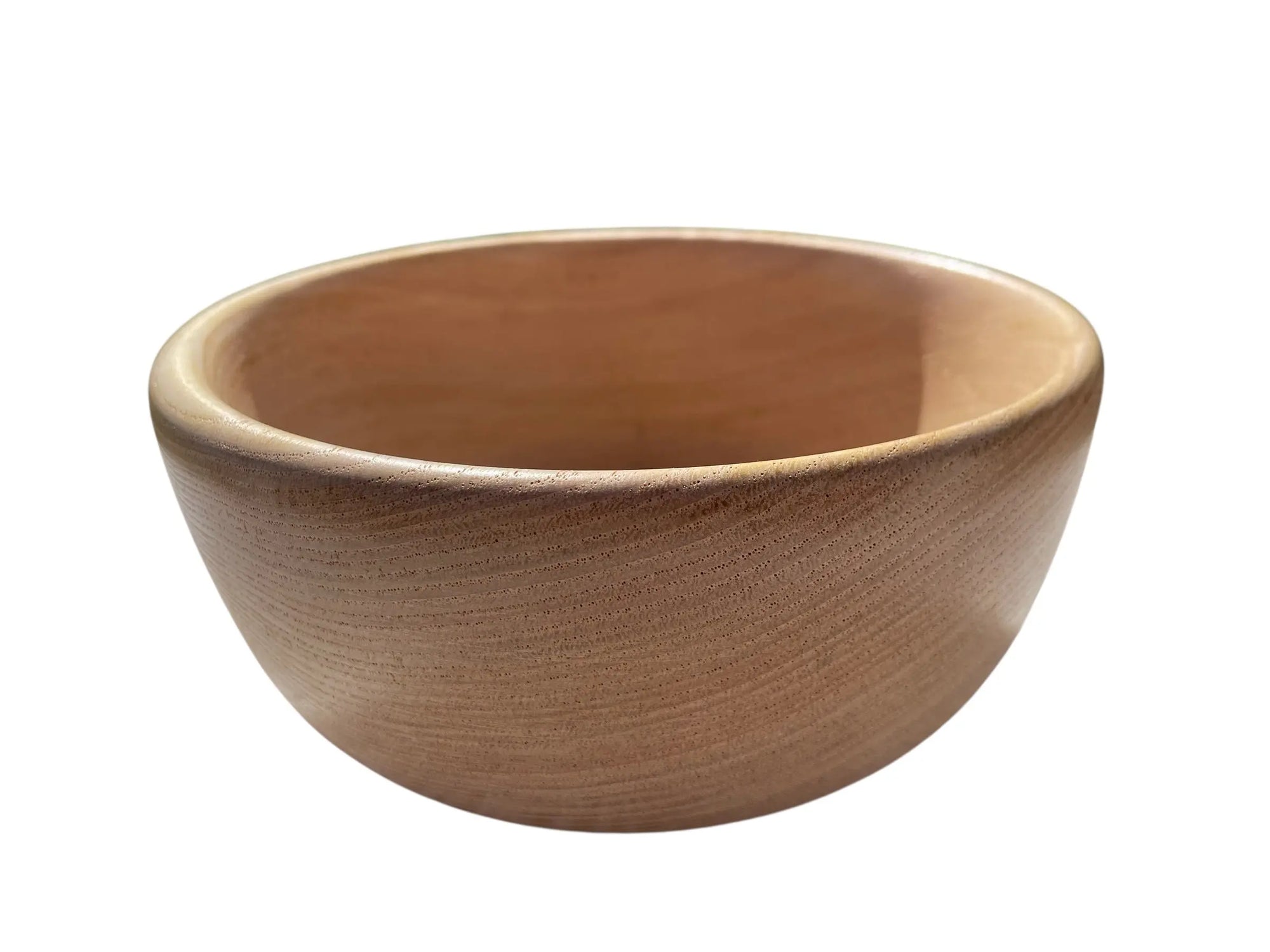 🪵 Håndlaget Dreid Trebolle – Naturlig Eleganse Epoxy-Crafts