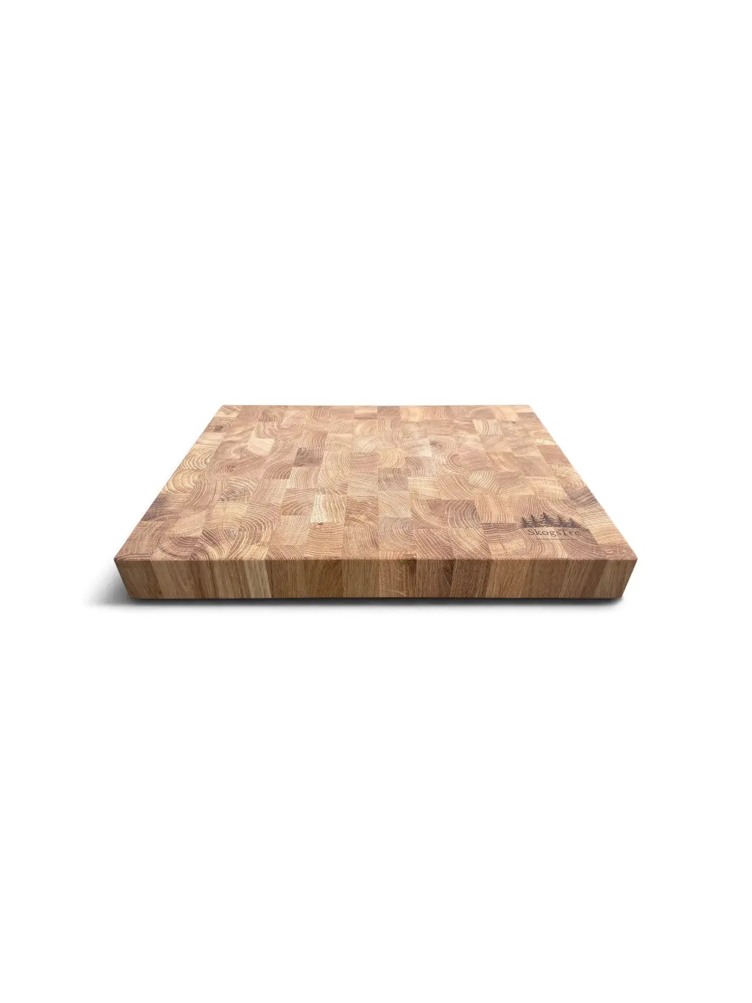 Premium Skjærefjøl i Eik Endeved 400 × 300 x 43 mm SkogsTre