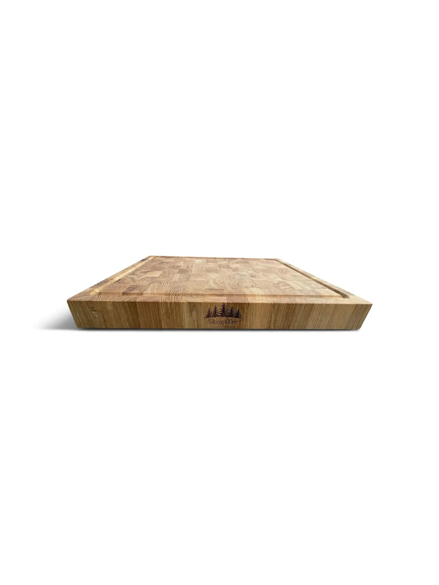Premium Skjærefjøl i Eik Endeved 400 × 300 x 43 mm SkogsTre