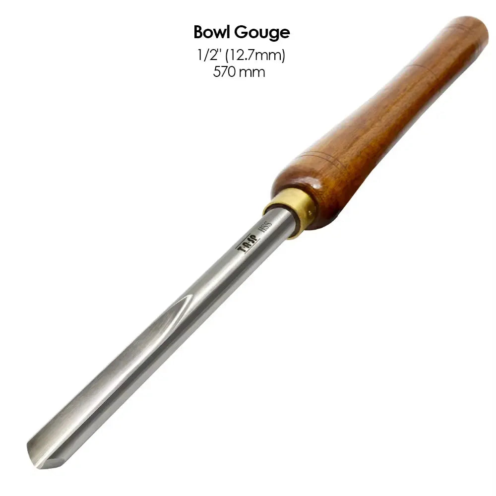 HSS Wood Turning Chisel Spindle Bowl Gouge Woodturning Tools Lathe Accessories with Walnut Handle for Woodworking Hobbies