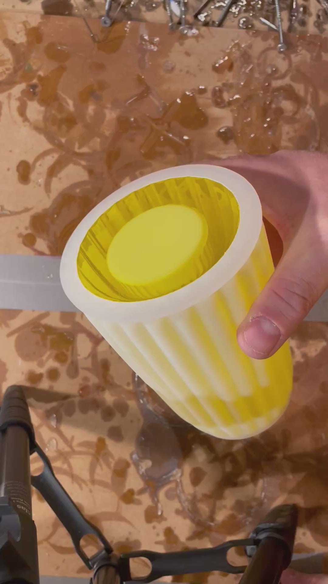 Vase élégant fait main